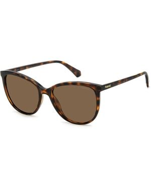 Polaroid Pld 4138/S 086/Sp Sunglasses Plastic Cat Eye Polarized - Black