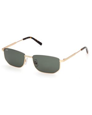 Gcds Gd0079 31N Sunglasses Metal Squared Normal - Black