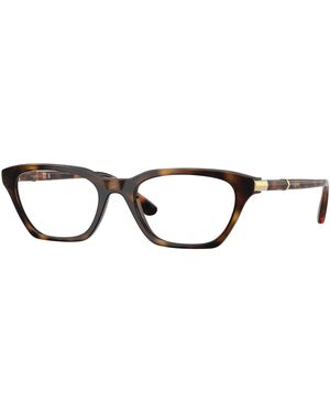 Vogue Eyewear Vo5698 W656 Optical Frames Nylon Transparent Cat Eye Normal - Black