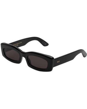 Retrosuperfuture 8E6 Zaga Sunglasses Acetate Squared Normal - Black