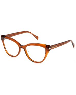 Blumarine Vbm821S 0M84 Optical Frames Acetate Butterfly - Black