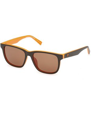 Timberland Tb00078 97H Sunglasses Injected Squared Polarized - Black