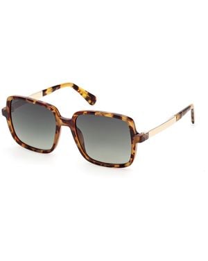 MAX&Co. Mo0164 53P Sunglasses Squared Normal - Black