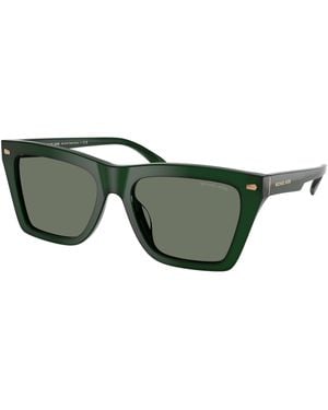Michael Kors Mk2225U Pebble Beach 40083H Sunglasses Acetate Squared Normal - Green