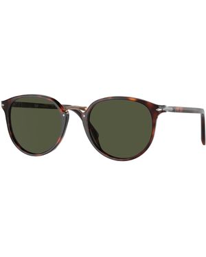 Persol Po3210S 24/31 Sunglasses Acetate Round Normal - Black