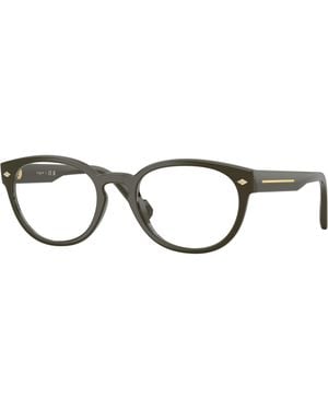 Vogue Eyewear Vo5756 3327 Optical Frames Nylon Transparent Pantos Normal - Black