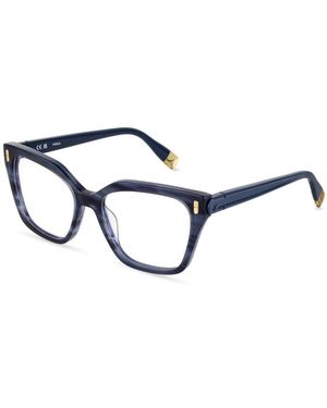 Furla Vfua95 0Gbl Optical Frames Acetate Squared - Blue