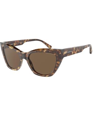 Emporio Armani Ea4176 502573 Sunglasses Acetate Cat Eye Normal - Black