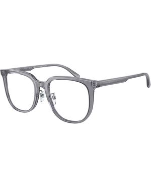 Emporio Armani Ea3226D 5029 Optical Frames Acetate Transparent Pillow Normal - Black