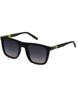 Fila Sfi527 U28P Sunglasses Injected Squared Shaded - Black