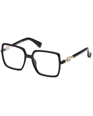 Max Mara Mm5108-H 001 Optical Frames Injected Squared Normal - Black