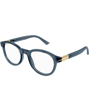 Gucci Gg1503O 003 Optical Frames Acetate Transparent Round - Black