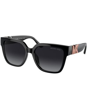 Michael Kors Mk2170U Karlie 3005T3 Sunglasses Injected Squared Polarized Shaded - Black