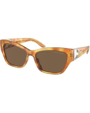 Ralph Lauren Rl8206U The Audrey 605173 Sunglasses Acetate Butterfly Normal - Black