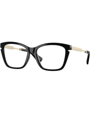 Burberry Be2427U 3001 Optical Frames Injected Cat Eye Normal - Black