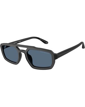 Emporio Armani Ea4240U 501787 Sunglasses Acetate Geometric Normal - Black