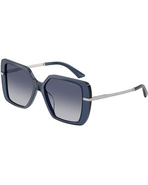 Jimmy Choo Jc5048Ju 50354L Sunglasses Acetate Squared Normal Shaded - Black