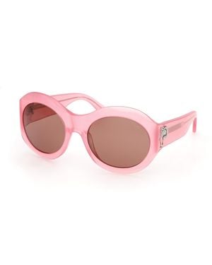 PUCCI Ep0260 72E Sunglasses Acetate Round Normal - Pink