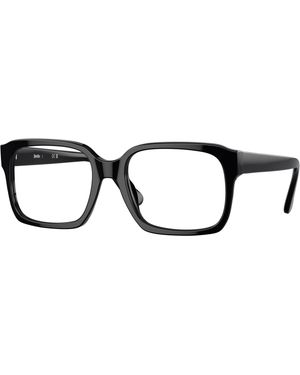 Sferoflex Sf1152 C367 Optical Frames Acetate Squared - Black