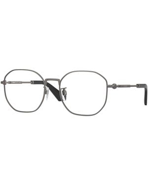 Burberry Be1387D 1316 Optical Frames Metal Transparent Geometric Normal - Black