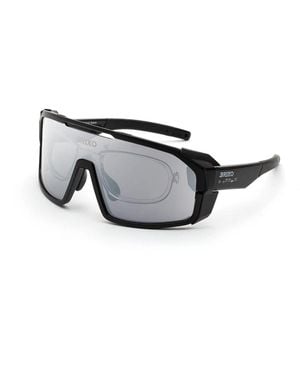Briko A7I Load Modular A0G Sunglasses Plastic Mask Normal Mirror - Black