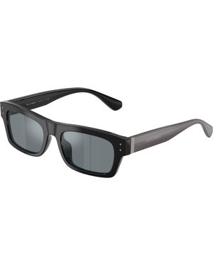 Dolce & Gabbana Dg4560 501/6G Sunglasses Acetate Squared Mirror - Black