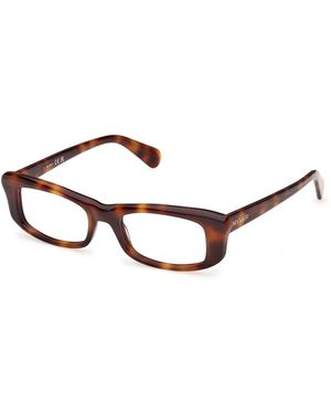 MAX&Co. Mo5216 052 Optical Frames Acetate Squared Normal - Black