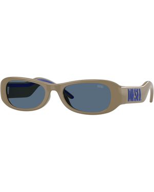 DIESEL Dl3020U 205680 Sunglasses Injected Pillow Normal - Black