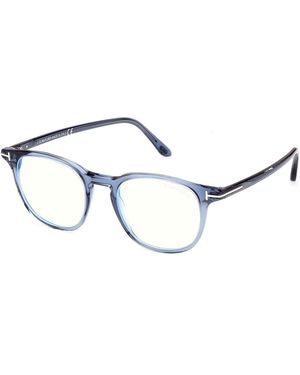 Tom Ford Ft5832-B 90 Optical Frames Acetate Round Normal - Black