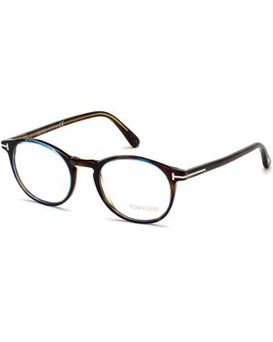 Tom Ford Ft5294 056 Optical Frames Acetate Round Normal - Black