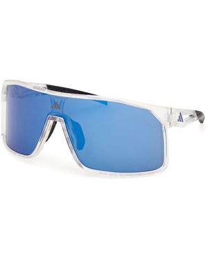 adidas Originals Sp0124 Alkator 26X Sunglasses Injected Mask Normal - Blue