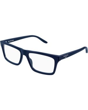 Balenciaga Bb0499O 006 Optical Frames Acetate Transparent Squared - Black