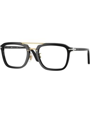 Persol Po0204V 95 Optical Frames Acetate Squared Normal - Black