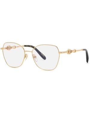 Chopard Vchm16S 300 Optical Frames Metal Geometric - Black