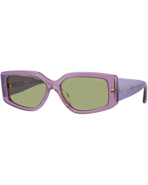 Vogue Eyewear Vo5642Su 323682 Sunglasses Acetate Squared Normal - Black