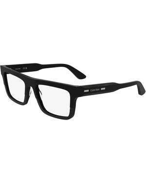 Calvin Klein Ck25520 330 Optical Frames Acetate Squared Normal - Black
