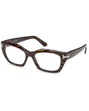 PUCCI Ep5270 056 Optical Frames Acetate Squared Normal - Black