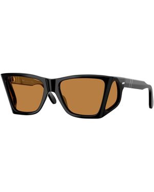 Persol Po0009 95/53 Sunglasses Acetate Squared Normal - Black