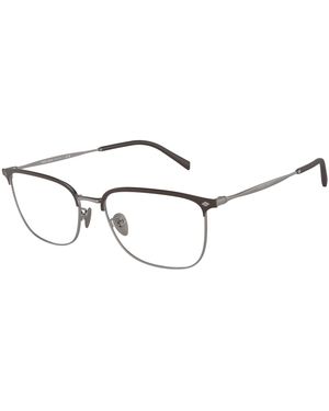Giorgio Armani Ar5143 3003 Optical Frames Steel Transparent Squared Normal - Black
