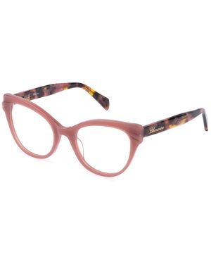 Blumarine Vbm874 02G1 Optical Frames Acetate Butterfly - Black