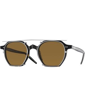 Oliver Peoples Ov5489U G. Ponti-5 1722 Optical Frames Acetate Squared Normal - Black