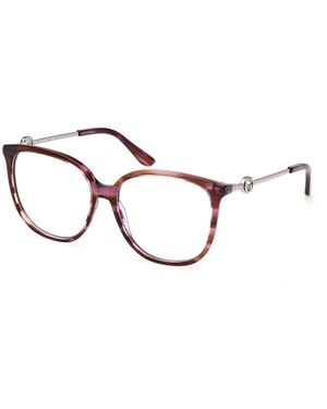 Guess Gu50350 068 Optical Frames Acetate Squared Normal - Black