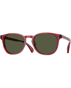 Oliver Peoples Ov5298Su Finley Esq. Sun (U) 176452 Sunglasses Acetate G15 Round Normal - Black