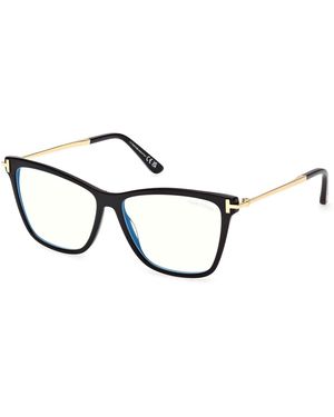 Tom Ford Ft6097-B 001 Optical Frames Acetate Butterfly Normal - Black