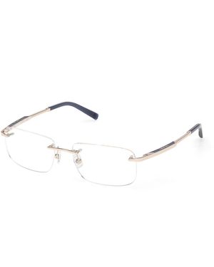 Timberland Tb50075 032 Optical Frames Metal Squared Normal - Black