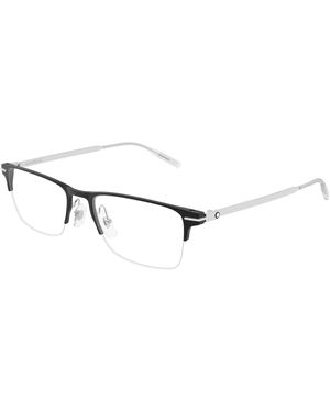 Montblanc Mb0468O 002 Optical Frames Transparent Squared - Black