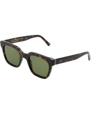 Retrosuperfuture Cg1 Giusto 3627 Sunglasses Acetate Squared Normal - Green