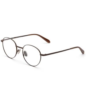 Retrosuperfuture Qqh Numero 137 Dark Optical Frames Metal Round - Black
