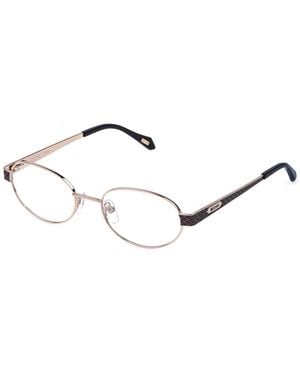 Just Cavalli Vjc168 0 Optical Frames Metal Geometric - Black