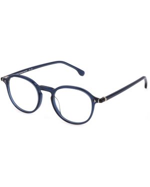Lozza Vl4324 Roma 5 0T31 Optical Frames Acetate Pantos - Black